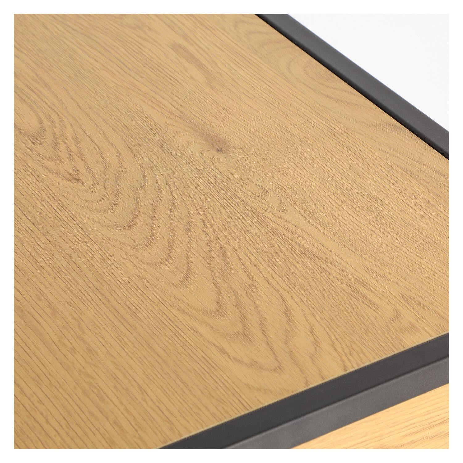 Biurko Seaford Dąb z szufladą - obrazek 11