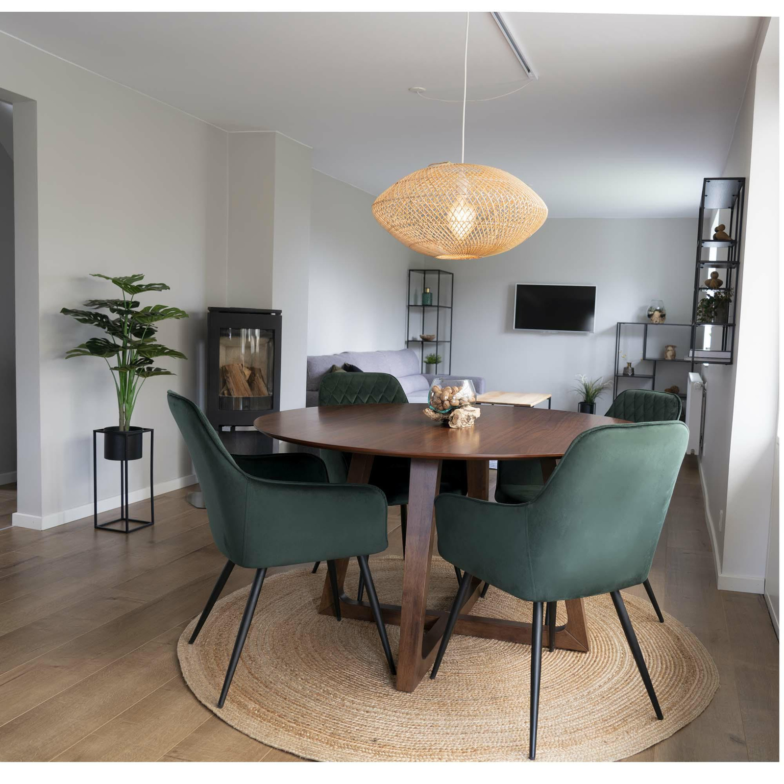 Dywan Bombay 180cm jutowy naturalny - obrazek 3