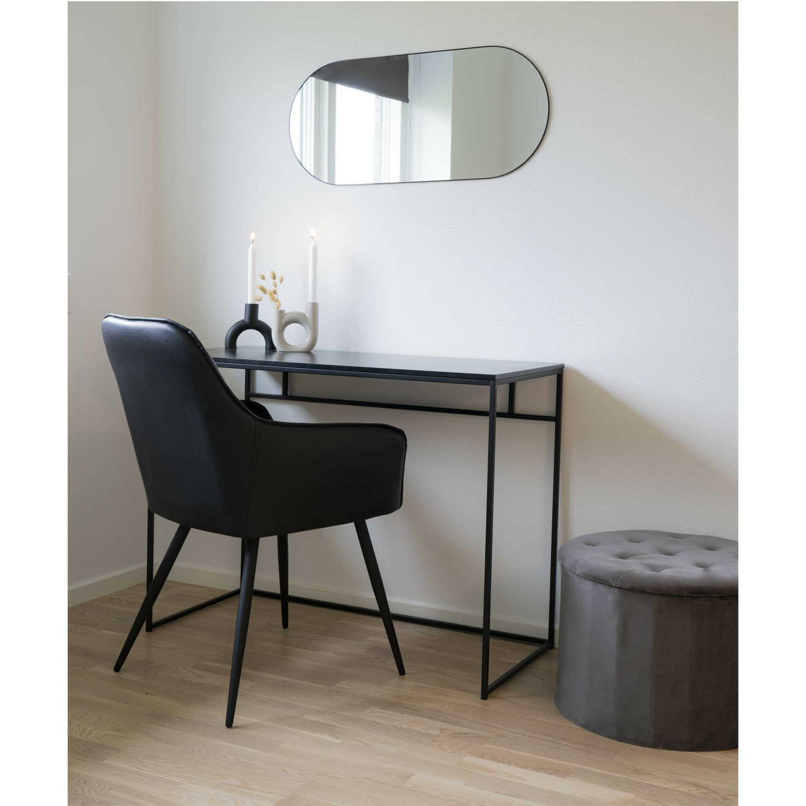 Krzesło Harbo czarne PU/ czarne - obrazek 11