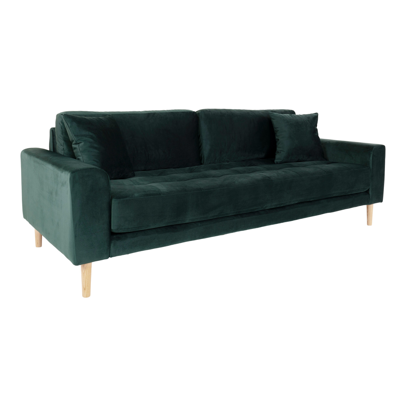 Sofa Lido 3 butelkowa zieleń/ nogi - obrazek 3
