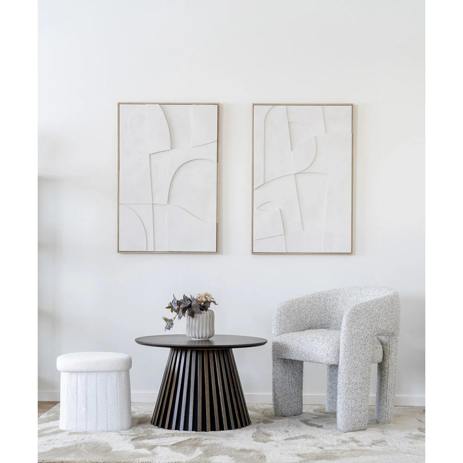 Krzesło Monroe beżowe tapicerowane - obrazek 6