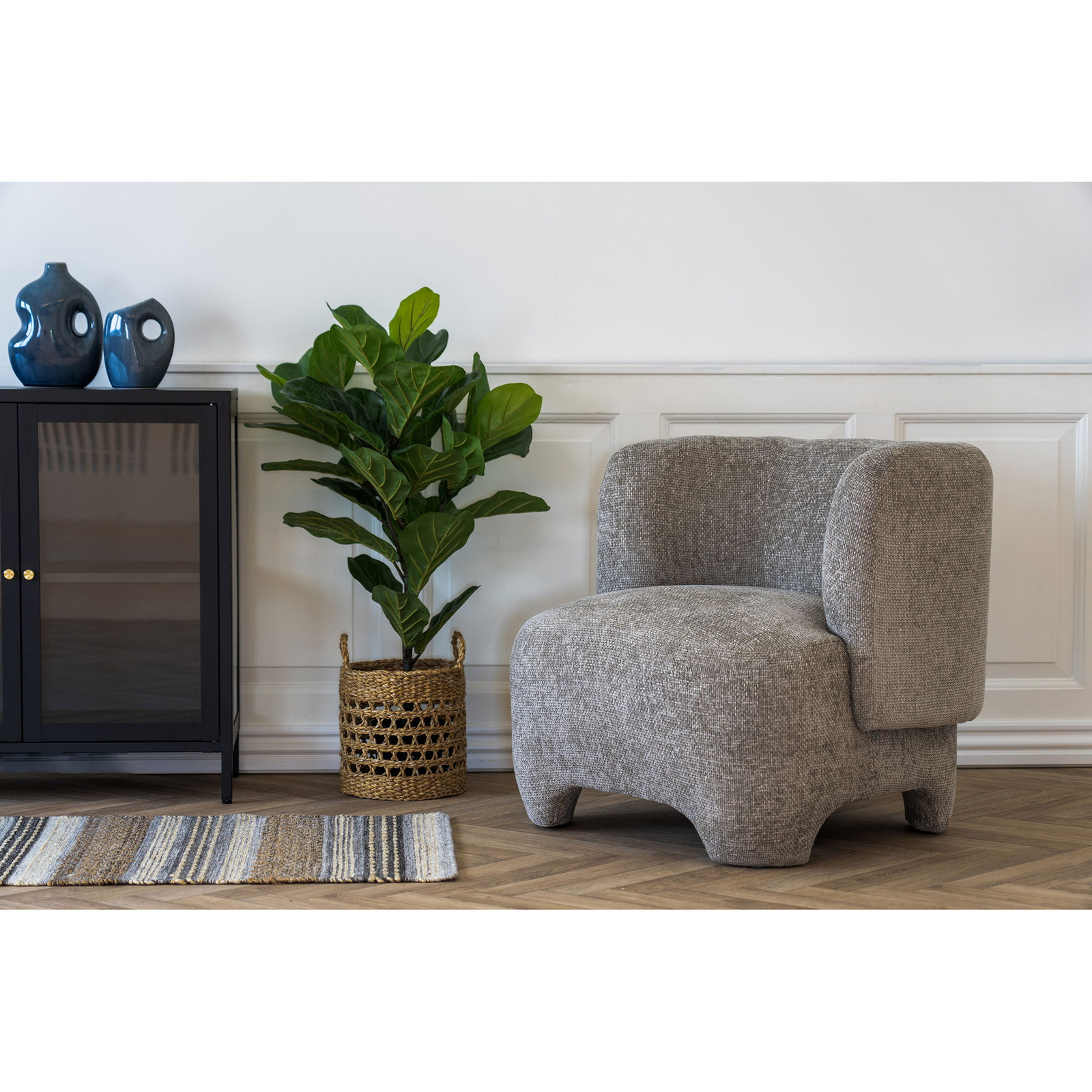 Fotel Nazare brązowy - obrazek 3