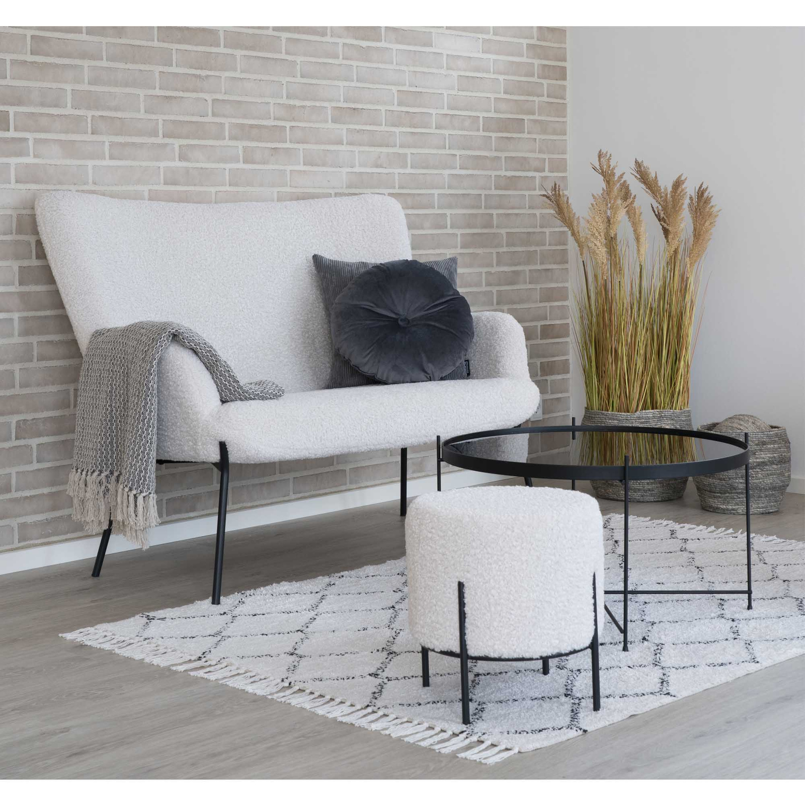 Sztuczna trawa pampasowa 110cm - obrazek 5