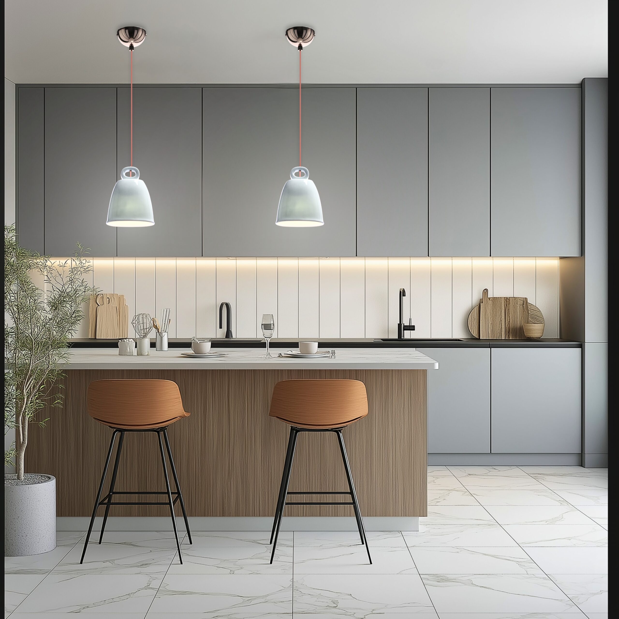 LAMPA WISZĄCA SEWILLA S 1 NIEBIESKI - obrazek 5