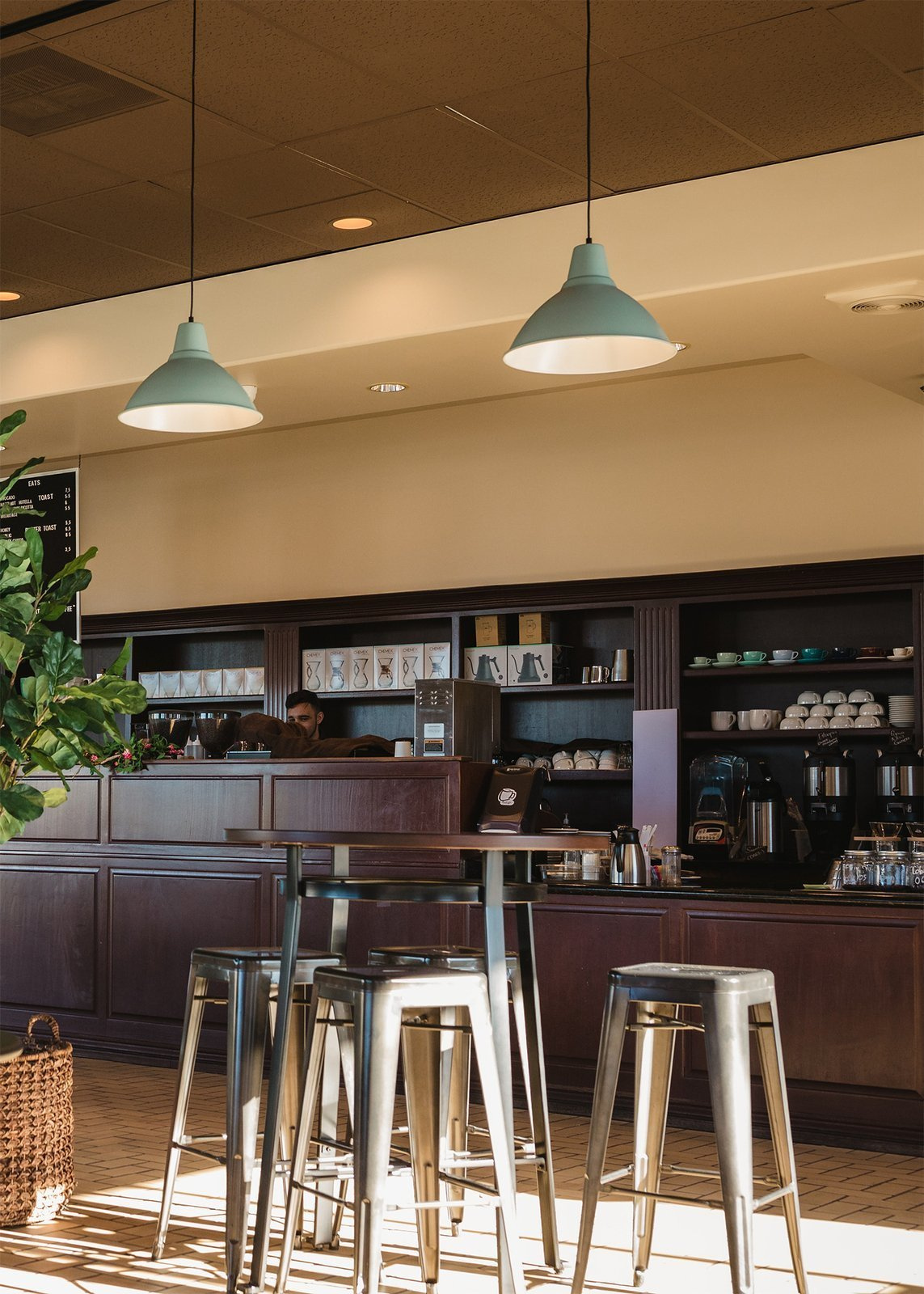 Hoker Paris 75cm. metaliczny insp. Tolix - obrazek 7