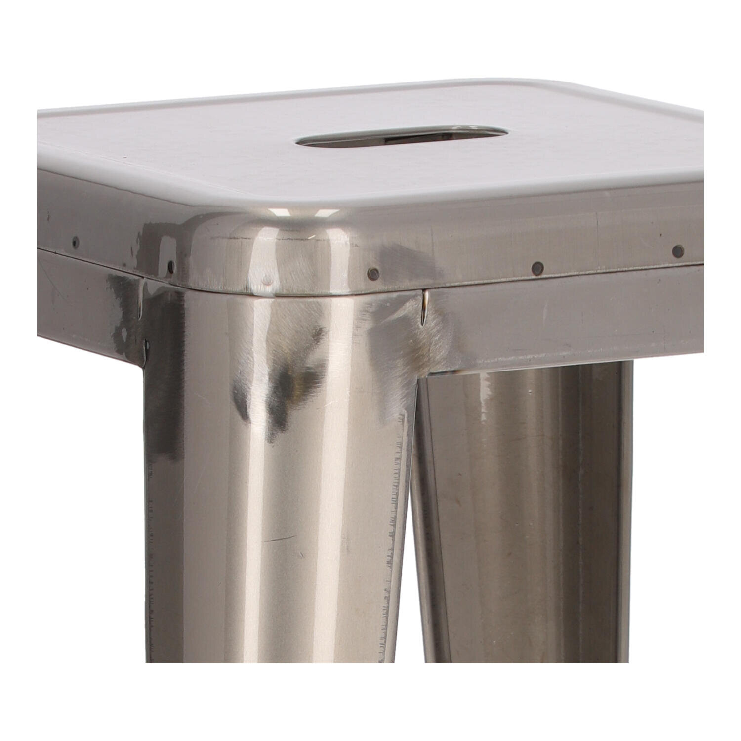 Hoker Paris 75cm. metaliczny insp. Tolix - obrazek 9