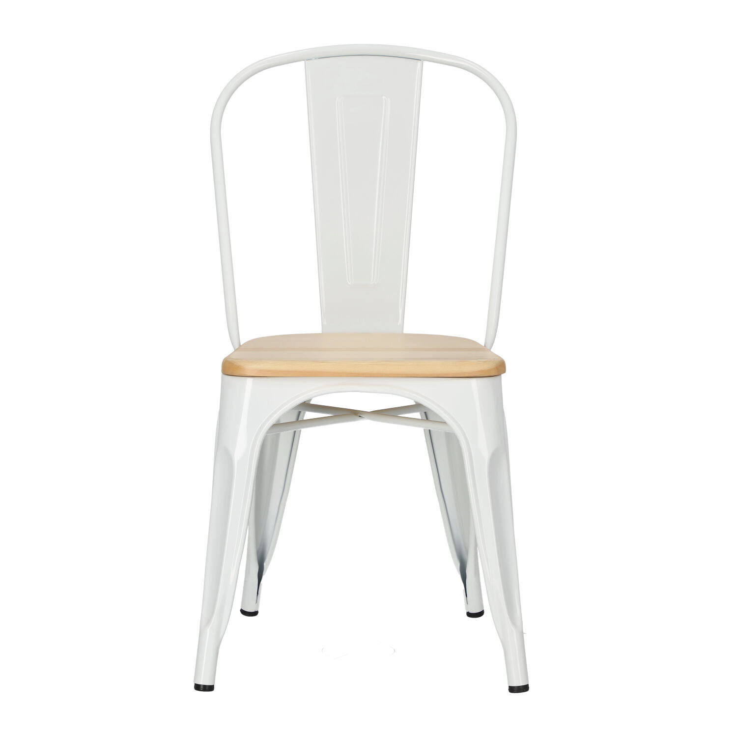 Krzesło Paris Wood białe sosna naturalna - obrazek 6
