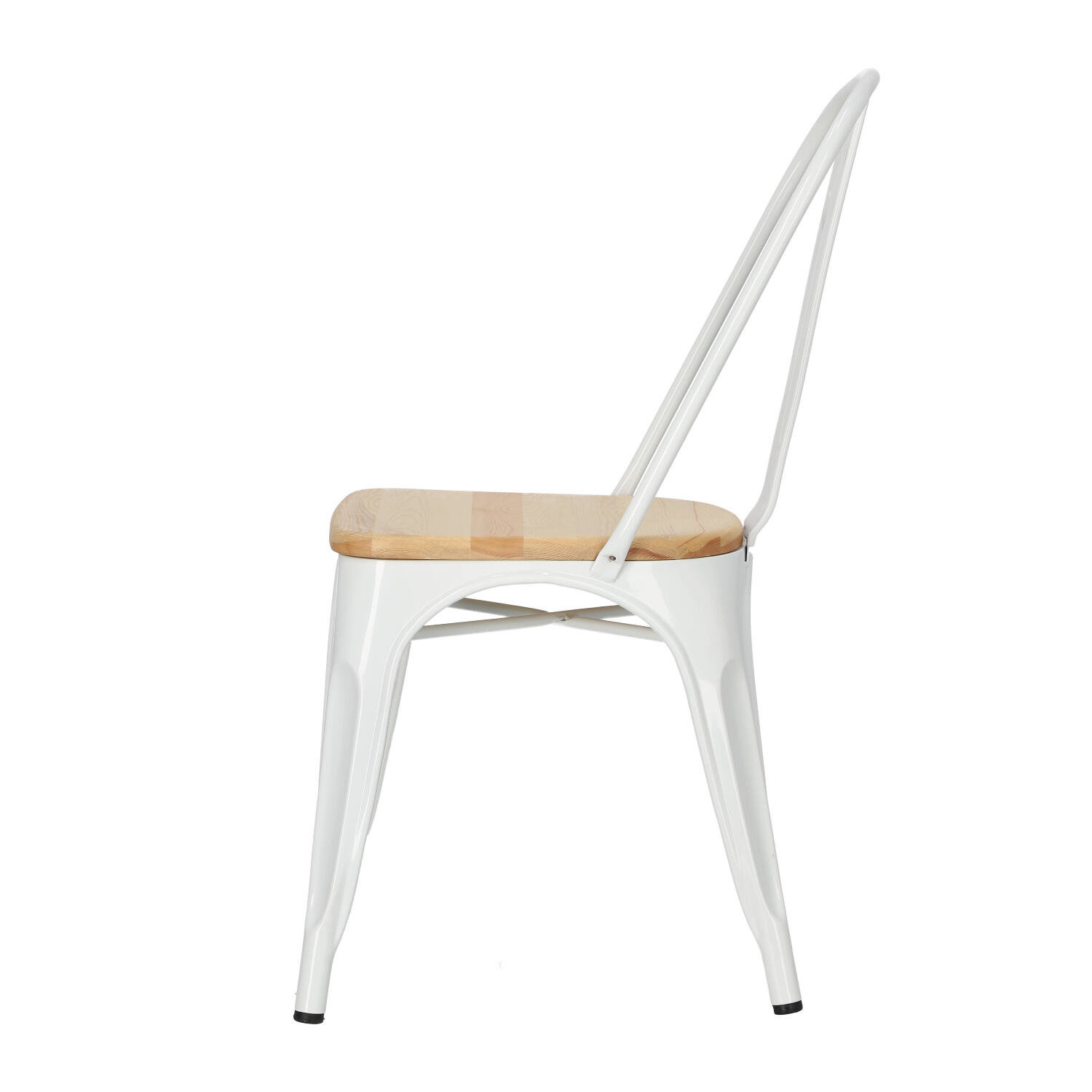 Krzesło Paris Wood białe sosna naturalna - obrazek 9
