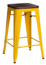 Hoker Paris Wood 65cm żółty sosna orzech