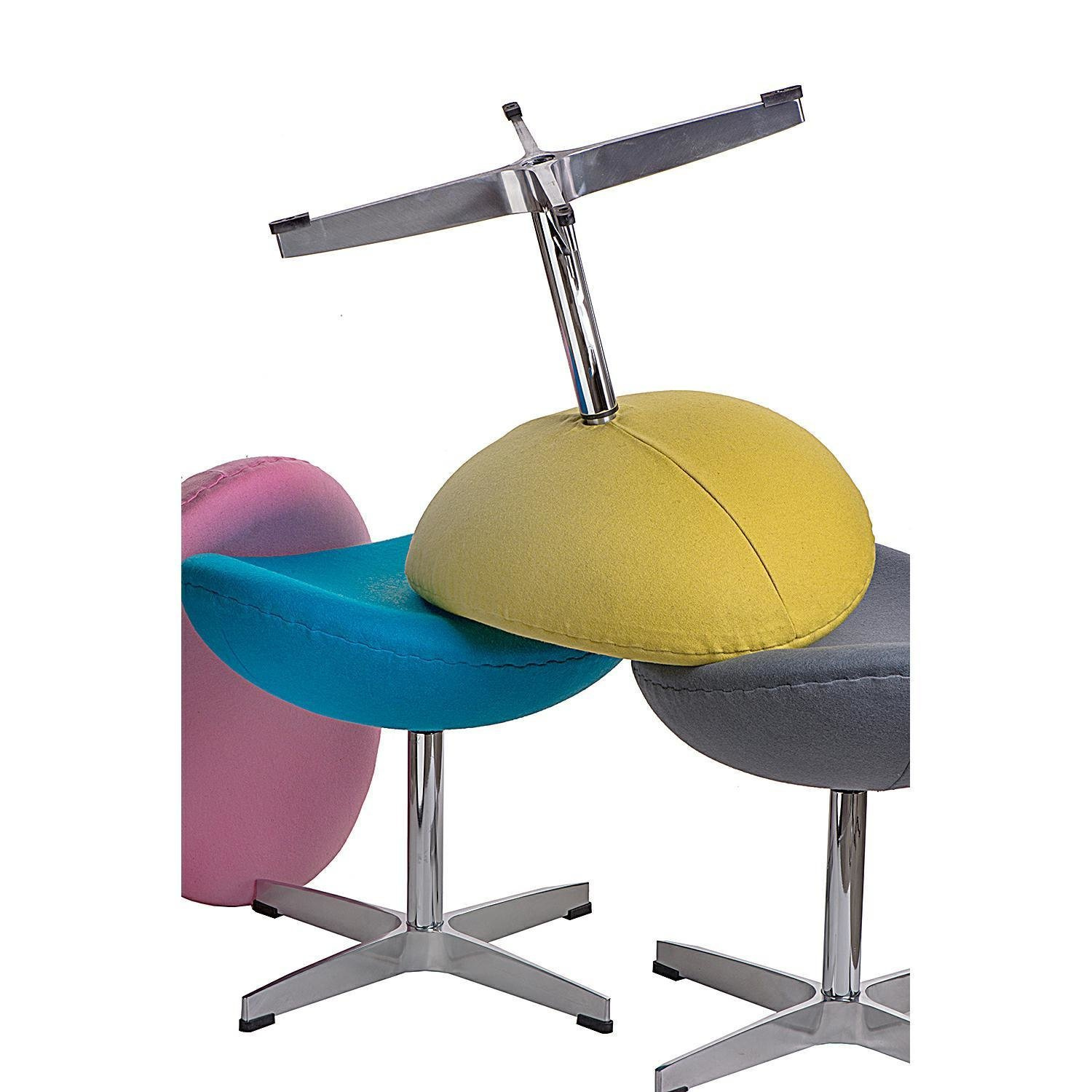 Podnóżek Jajo żółty jasny kaszmir 44 - obrazek 3