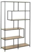 Regał Seaford na książki 4 Dąb