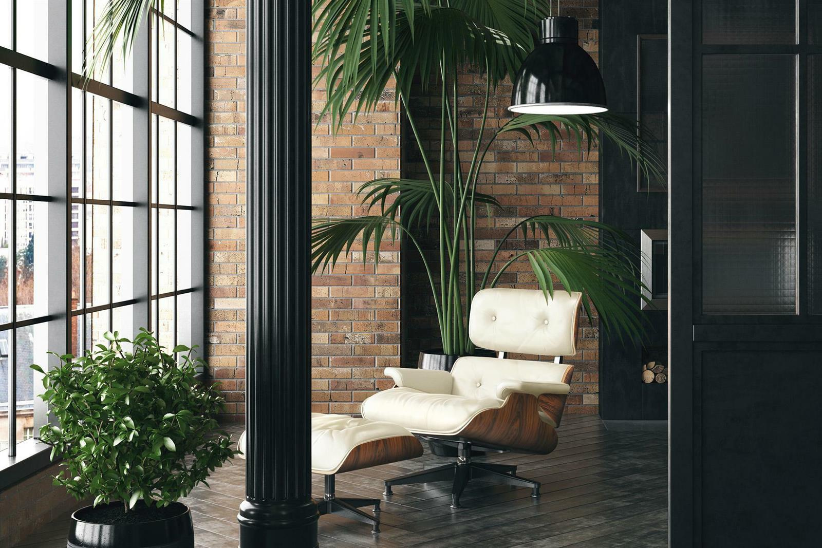 Fotel Vip z podnóżkiem biały/rosewood/ srebrna baza ( Rozmiar: uniwersalny ) - obrazek 3