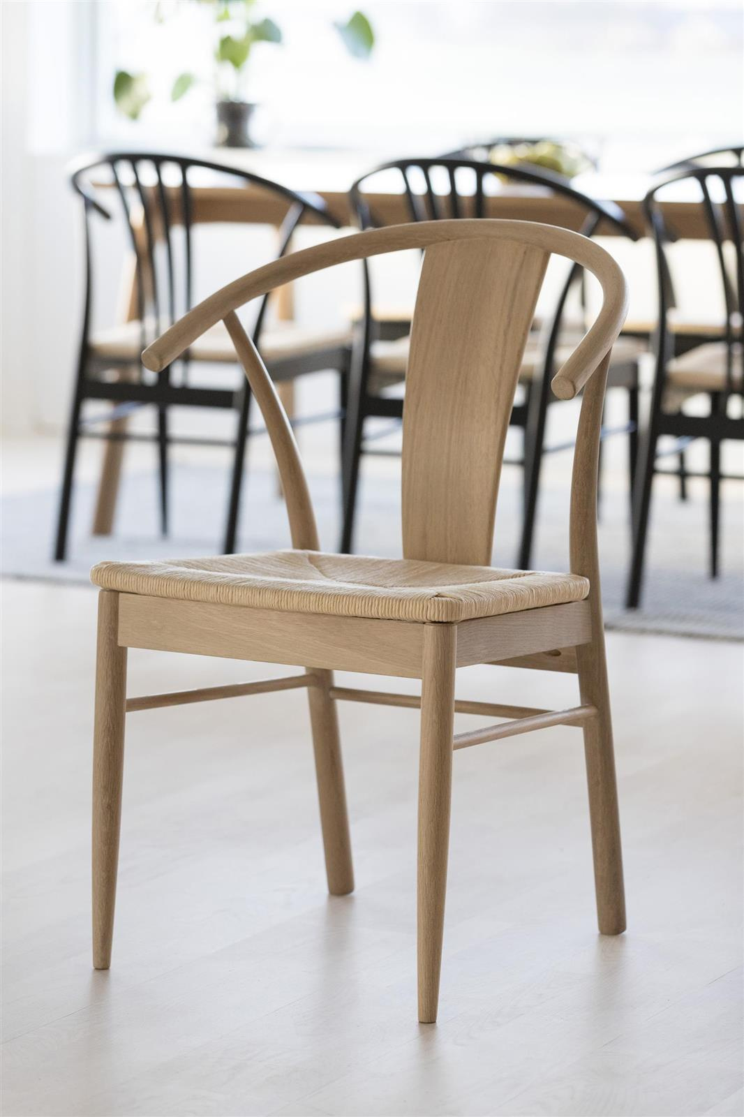 Krzesło Janik naturalne/plecionka - obrazek 5