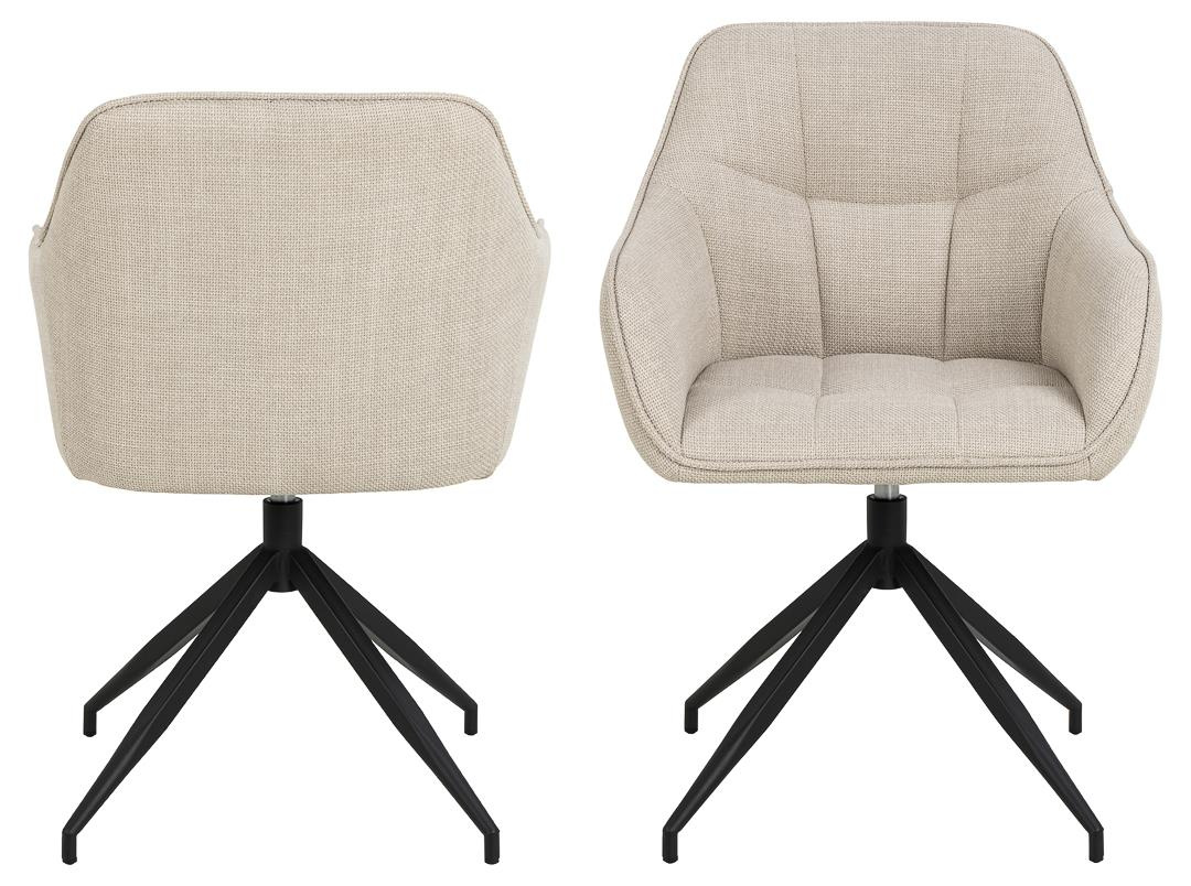 Krzesło Brenda beżowe - obrazek 10