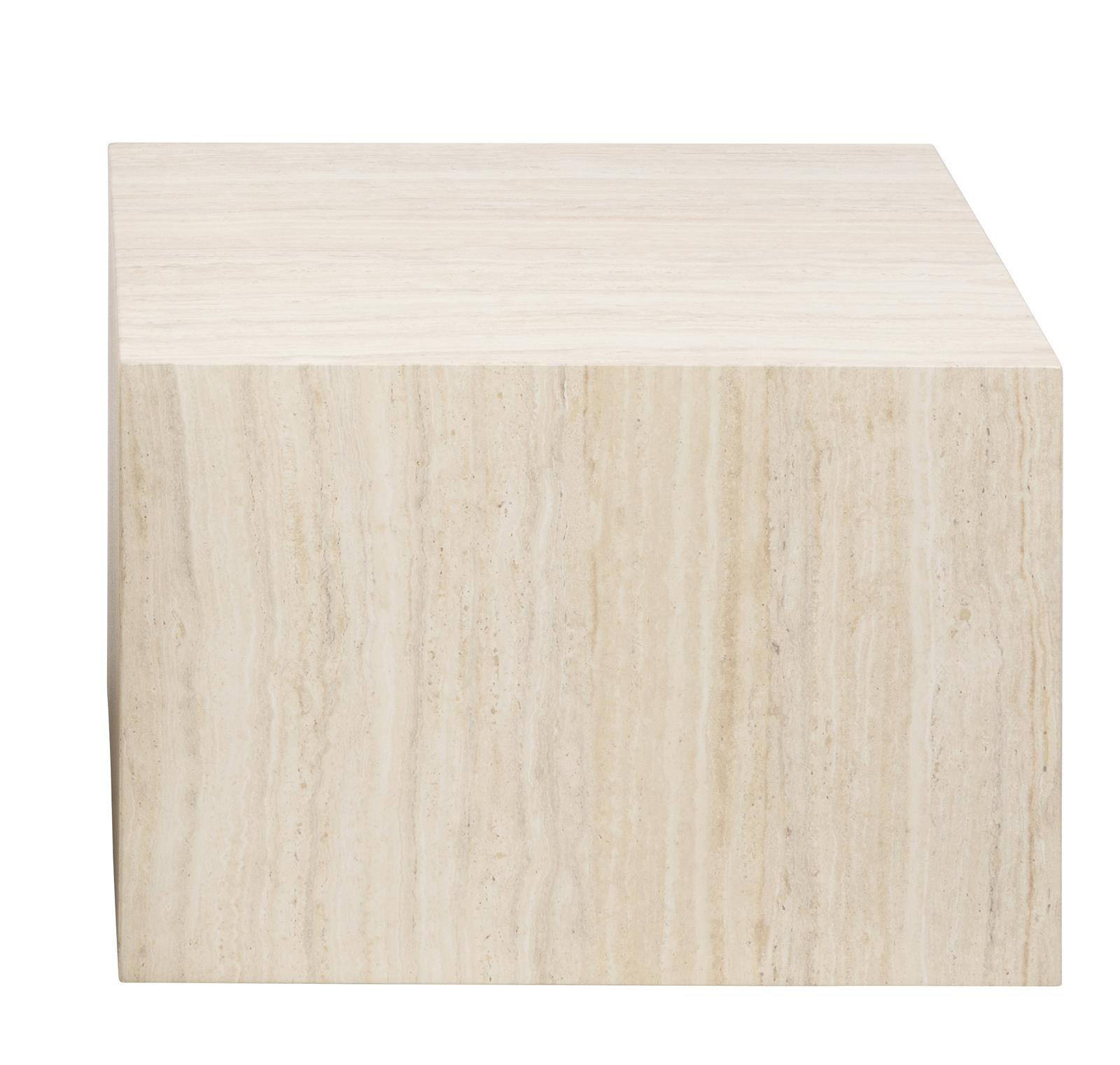 Zestaw 2 stolików kawowych Dice beżowe - obrazek 4