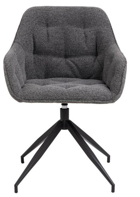 Krzesło Brooke obrotowe antracytowe - obrazek 4