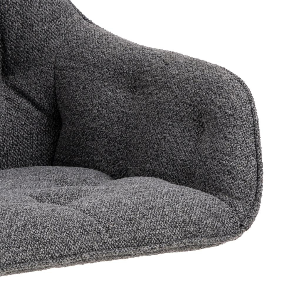 Krzesło Brooke obrotowe antracytowe - obrazek 7