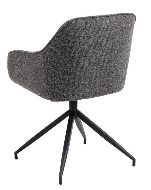 Krzesło Brooke obrotowe antracytowe - obrazek 8