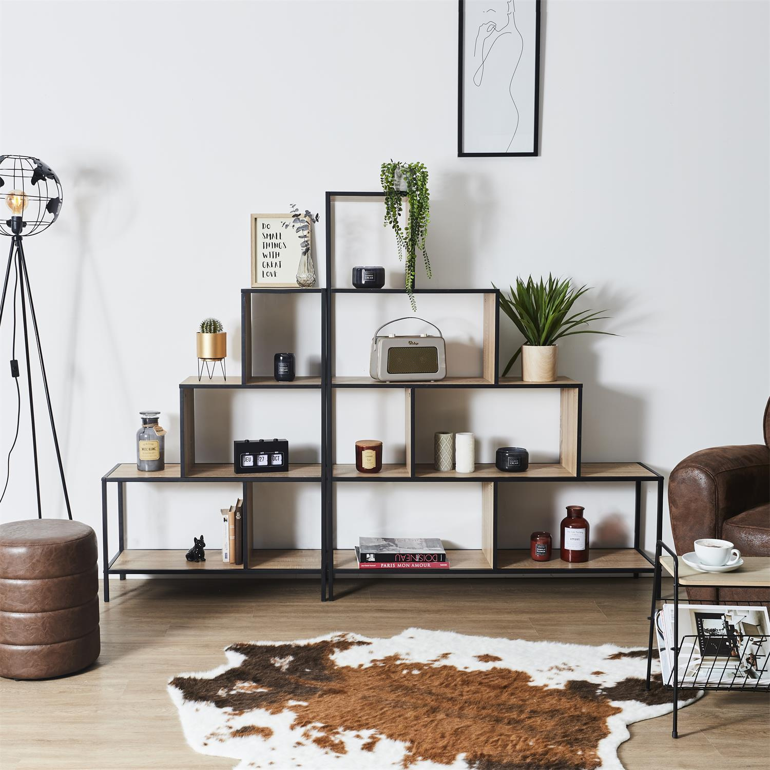 Regał schodkowy Edison M - obrazek 5