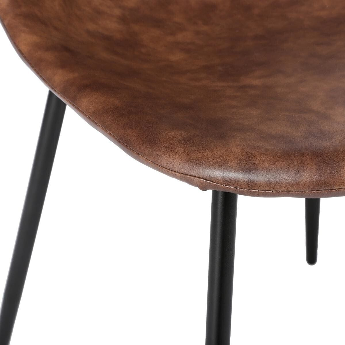 Krzesło Vladi brązowe - obrazek 3