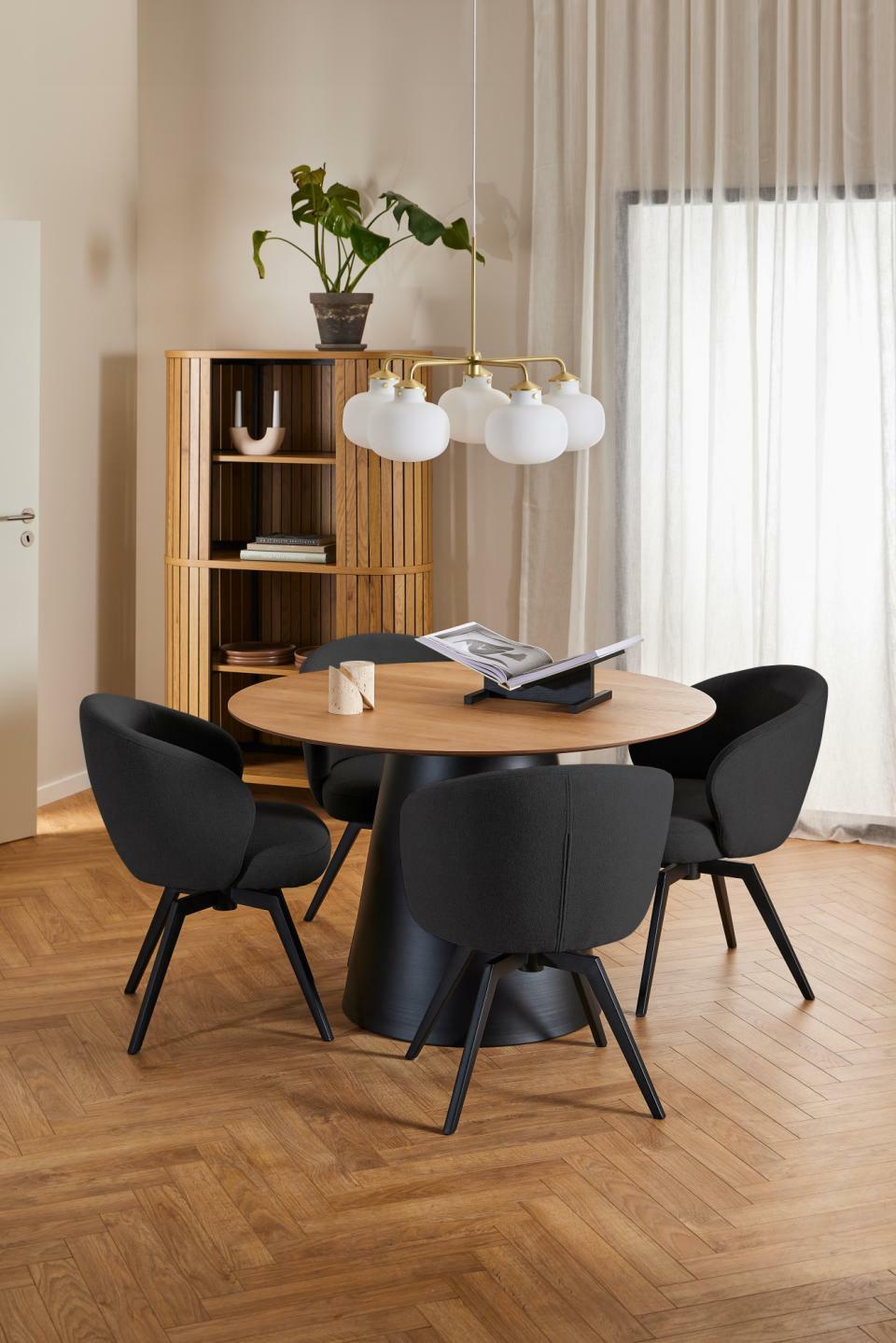 Krzesło Darlene antracytowe Alea 22 - obrazek 7