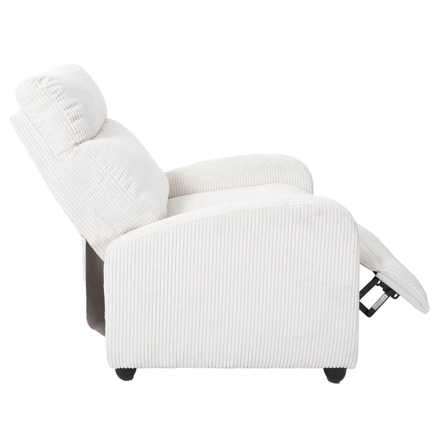 Fotel rozkładany Recliner Dream biały - obrazek 11