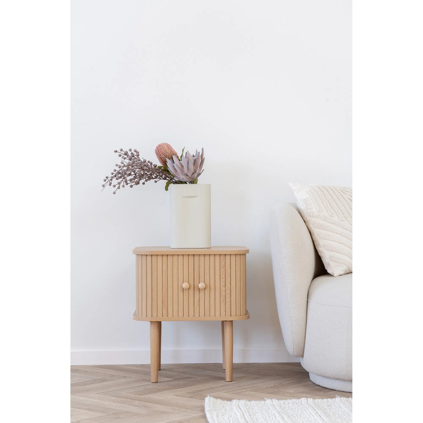 Szafka nocna Nikko naturalna - obrazek 3