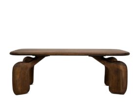 MaMaison stolik kawowy ORIZON 120 brązowy / drewno