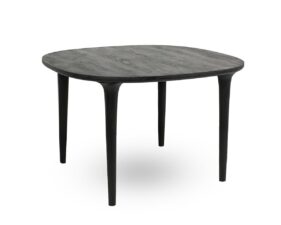 MaMaison stół jadalniany LAMINAR 120 czarny / drewno