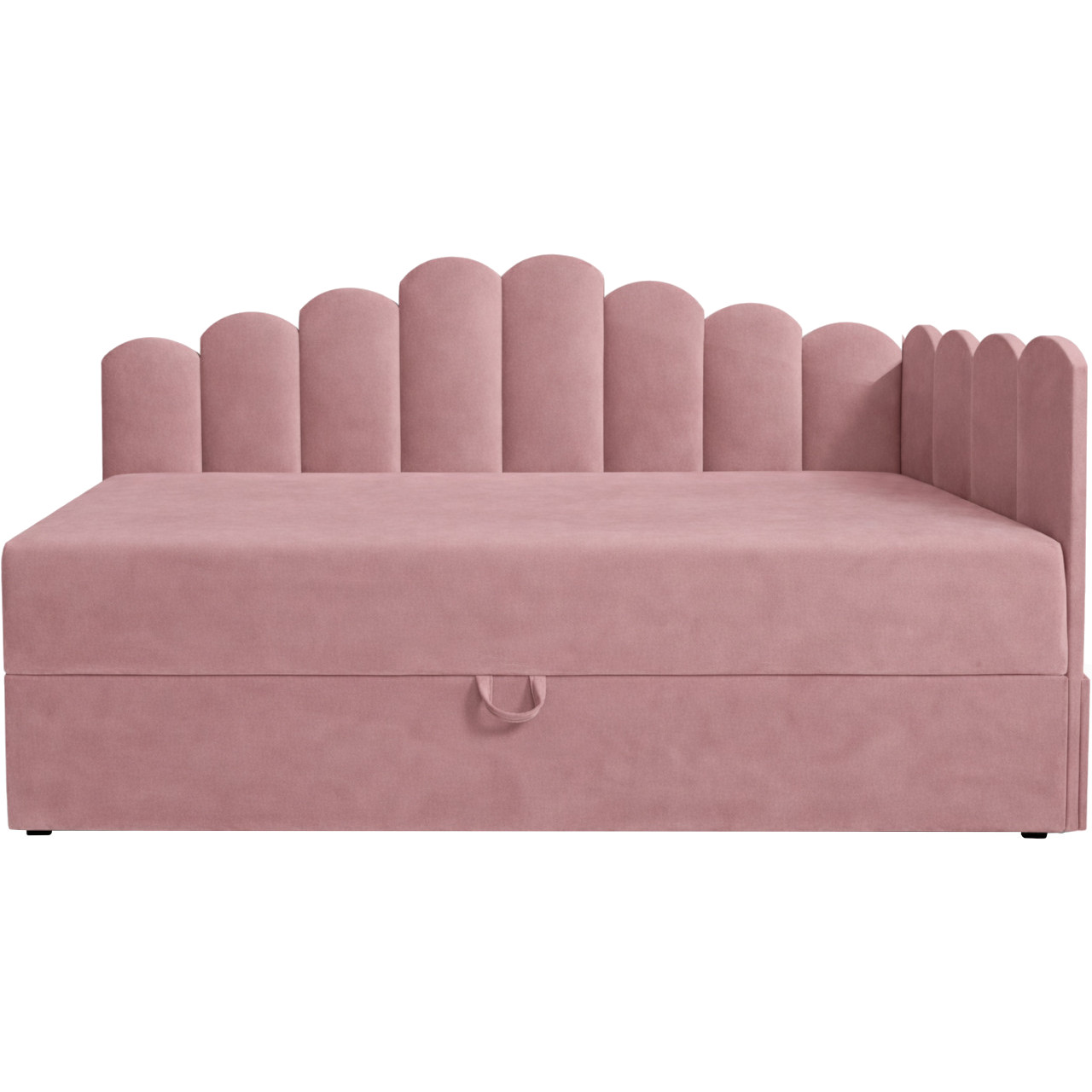 Łóżko dziecięce tapicerowane 80x160 NELA royal 14 prawe - obrazek 3