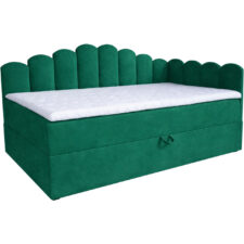 Łóżko dziecięce tapicerowane 80x160 NELA royal 33 prawe