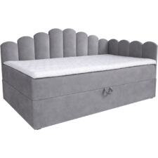 Łóżko dziecięce tapicerowane 80x160 NELA royal 115 prawe