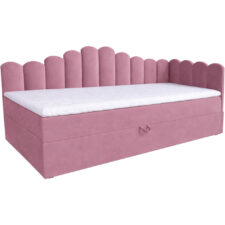 Łóżko dziecięce tapicerowane 80x200 NELA royal 14 prawe