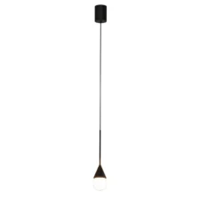 Lampa Wisząca Nata 1xLED czarna PL0104-BK