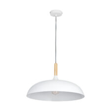 Lampa wisząca SAUCER biała 45 cm