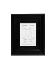 Obraz SHP JACK biały / czarna rama