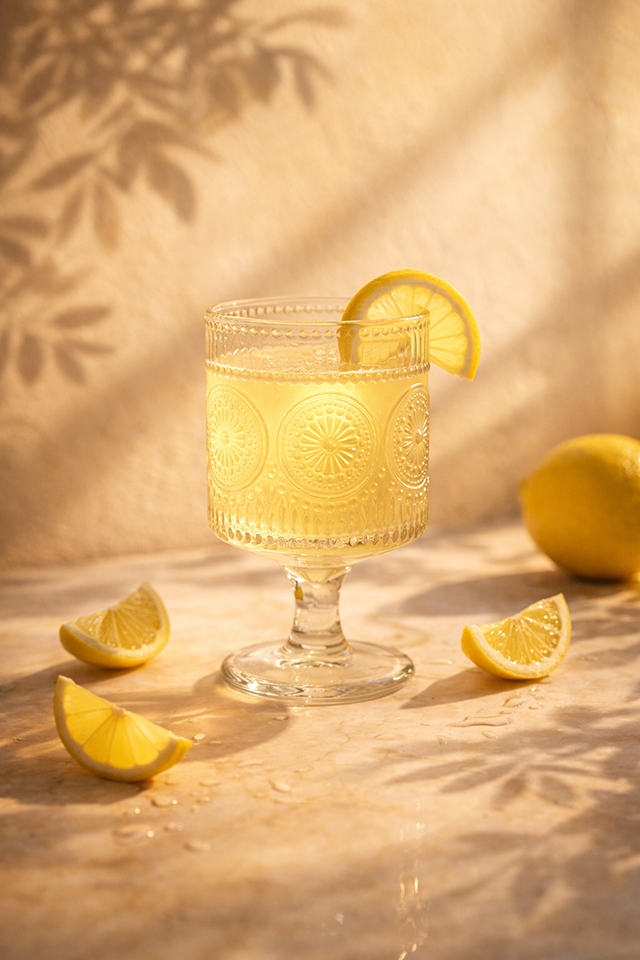 Zestaw 4 szklanek SHP FLORES transparentny - obrazek 5