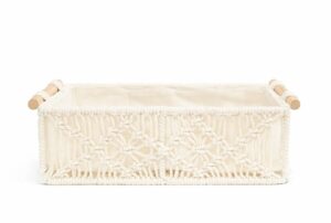 Koszyk dekoracyjny SHP BOHO beżowy