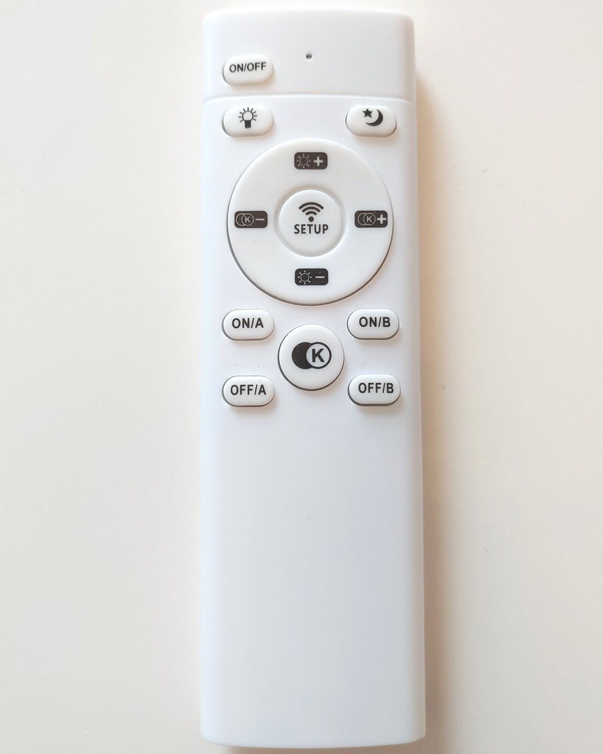 Lampa wisząca CIRCLE 40+40 LED tytanowa 1 podsufitce - obrazek 3