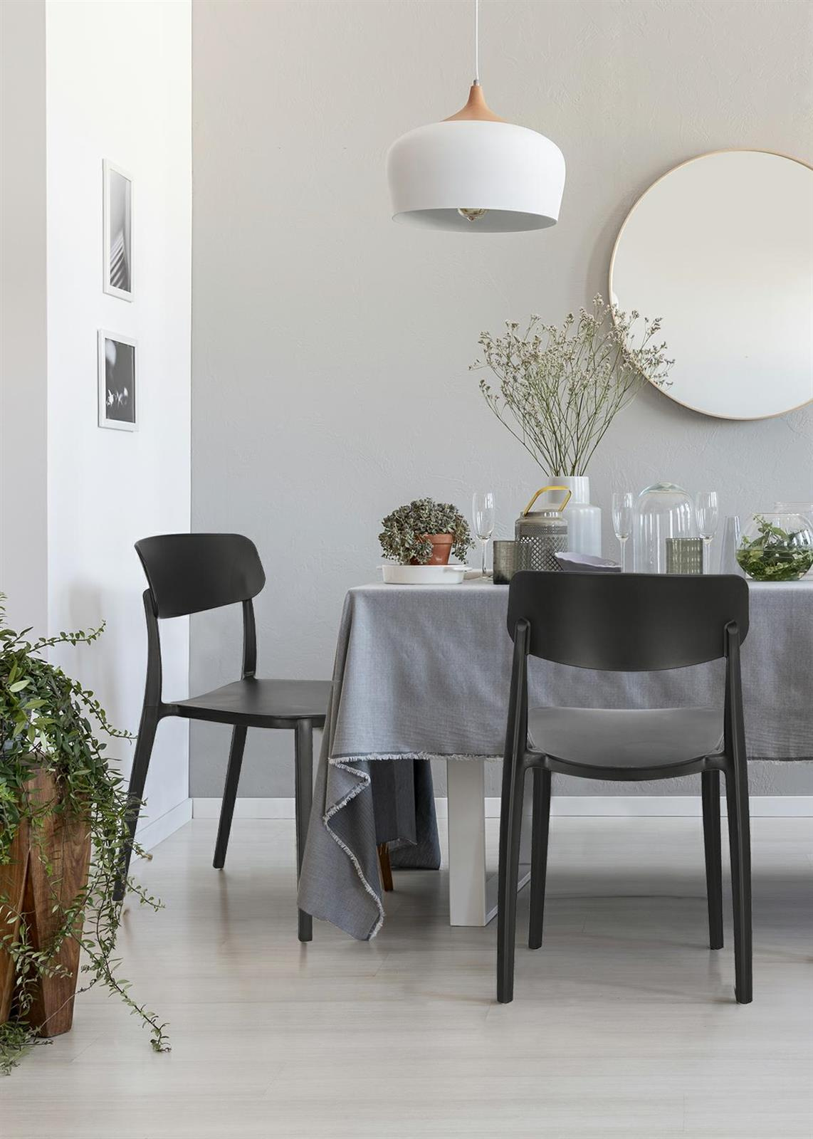 Krzesło Nopie black - obrazek 3