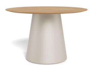 Stół okragły Soli 120cm dąb/kaszmir