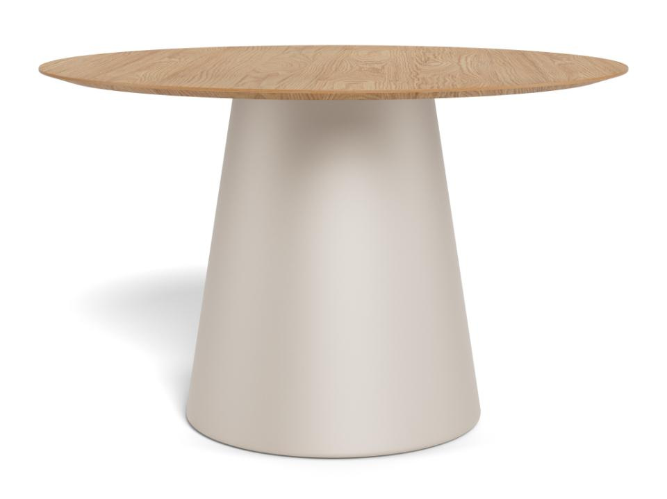 Stół okragły Soli 120cm dąb/kaszmir - obrazek 6