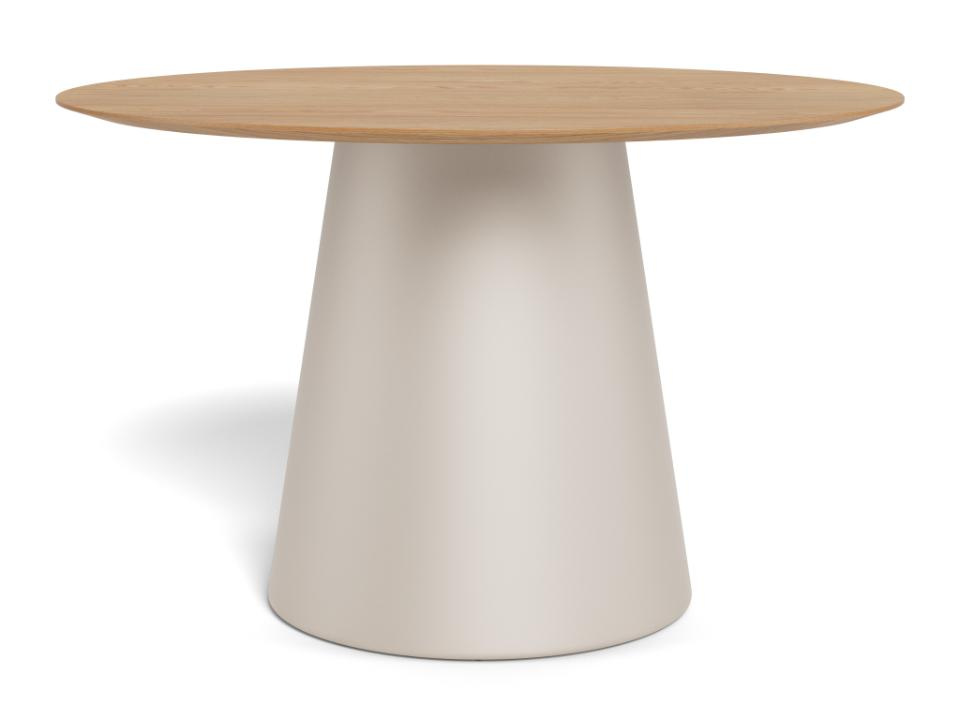 Stół okragły Soli 120cm dąb/kaszmir - obrazek 7