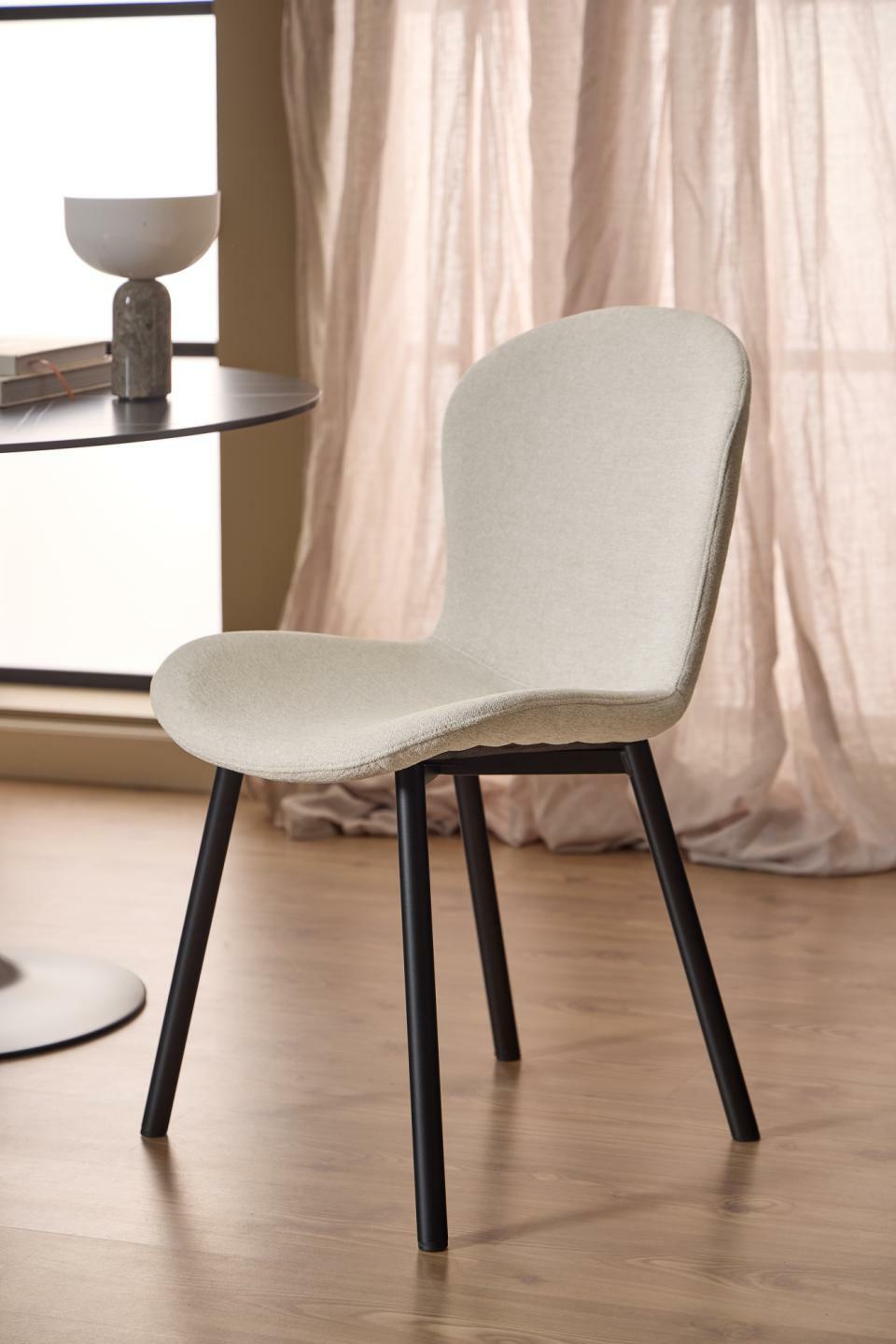 Krzesło Esra beżowe Apia 453 - obrazek 4