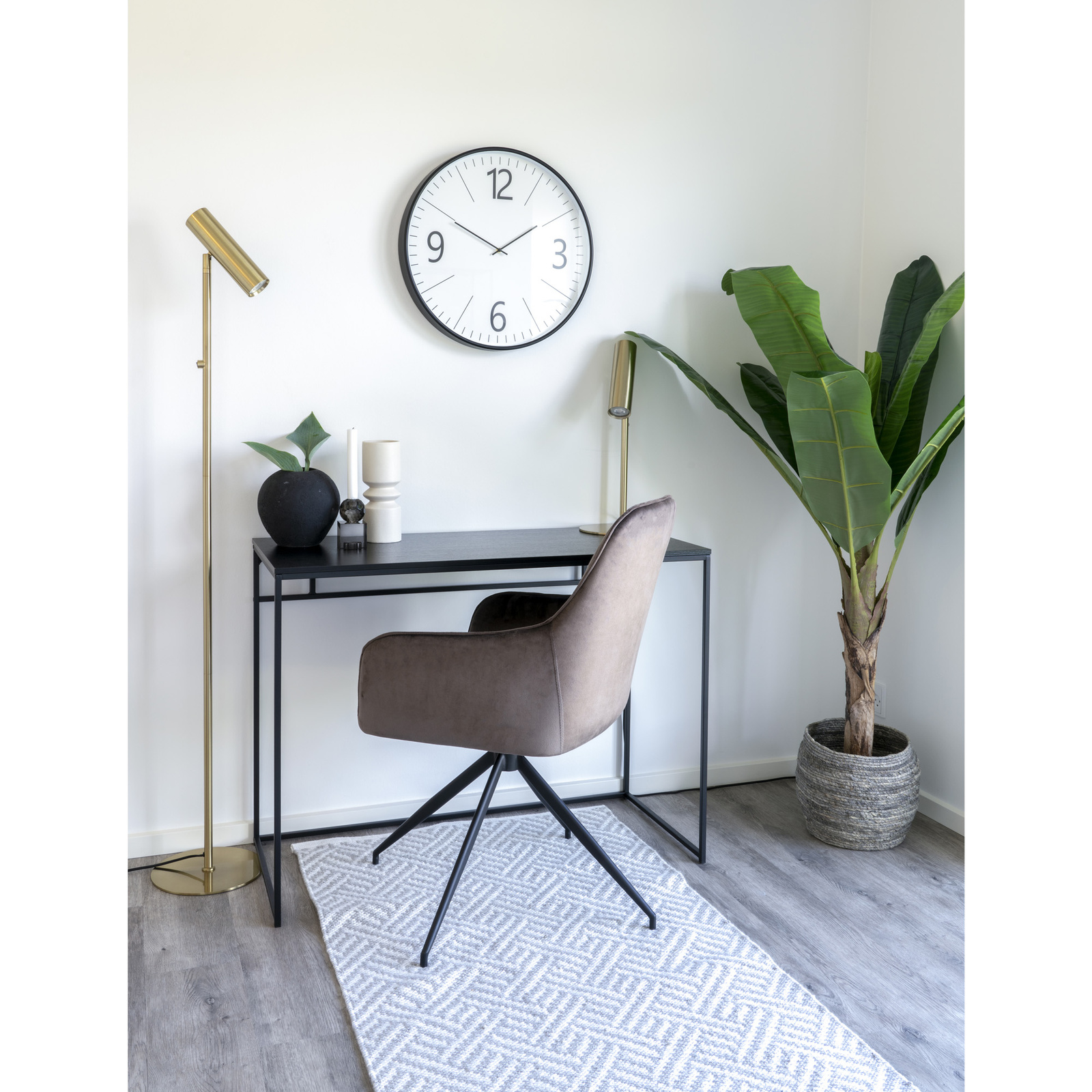 Zegar ścienny Biel 51cm - obrazek 5