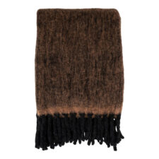 Narzuta/ pled Carmel 130x170cm brązowy