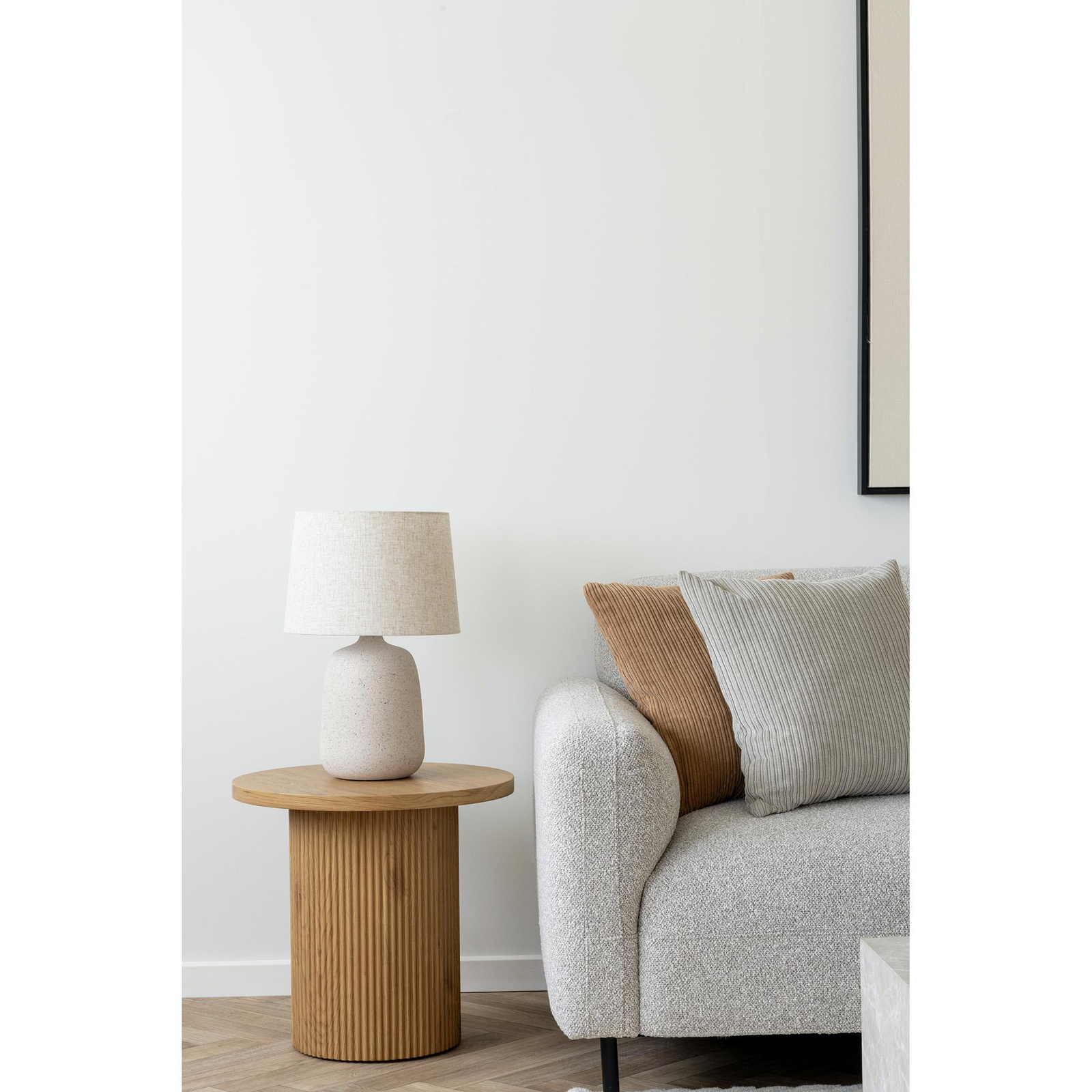 Lampka Coft ceramiczna piaskowa - obrazek 5
