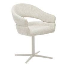 Krzesło obrotowe Dover szare jasne