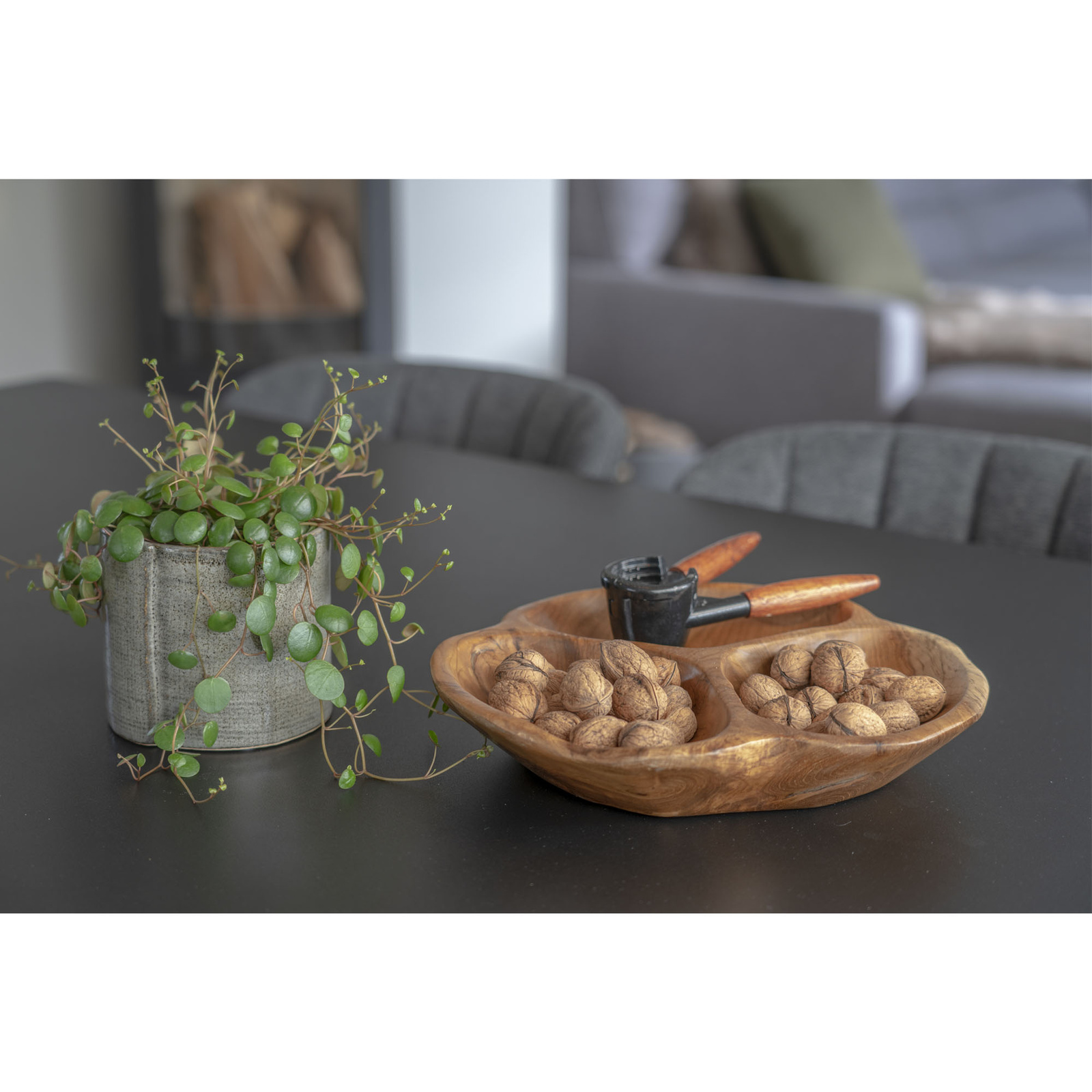 Miska Nola 30cm tekowa - obrazek 3