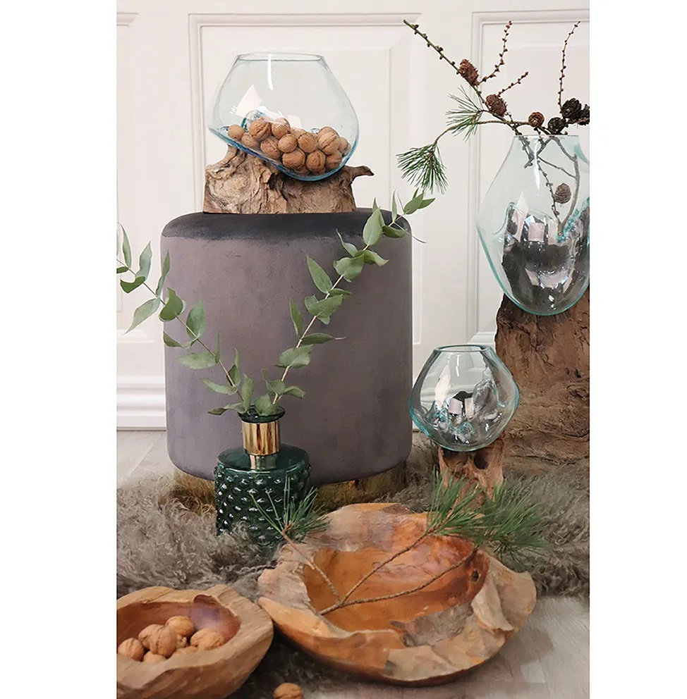 Dekoracja ogród w kropli szkła 15-20cm - obrazek 3